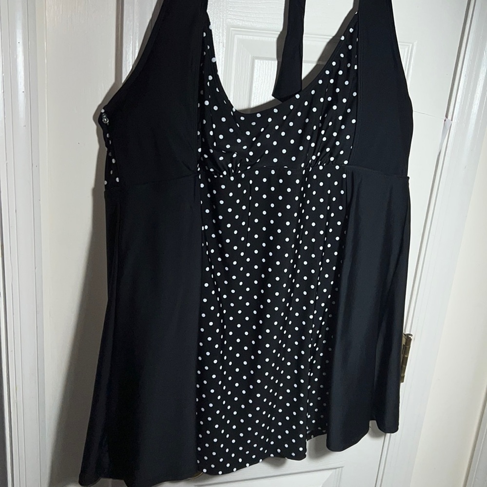 Basic Editions 1 ps swimsuit size26w nwt